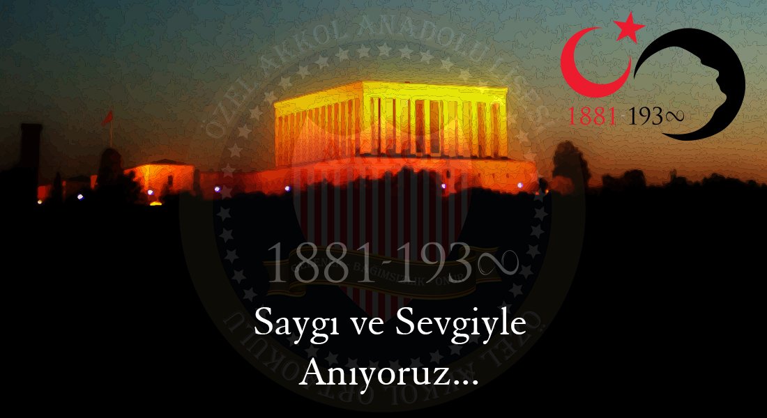 Saygı ve Sevgiyle anıyoruz..
#10kasım