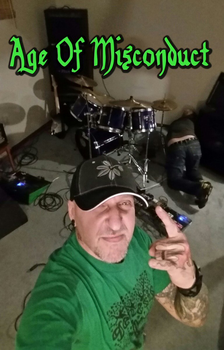 ageofmisconduct's tweet image. AGE OF MISCONDUCT have a NEW Jam Hall and a SHIT LOAD of New Tunes comin yer way!...stay tuned!!! #ageofmisconduct