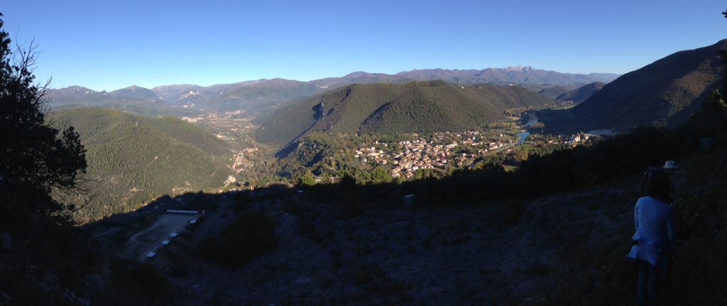 Trekking on Monte S Angelo and the ruin of old tower #Marmore #Terni #Valnerina