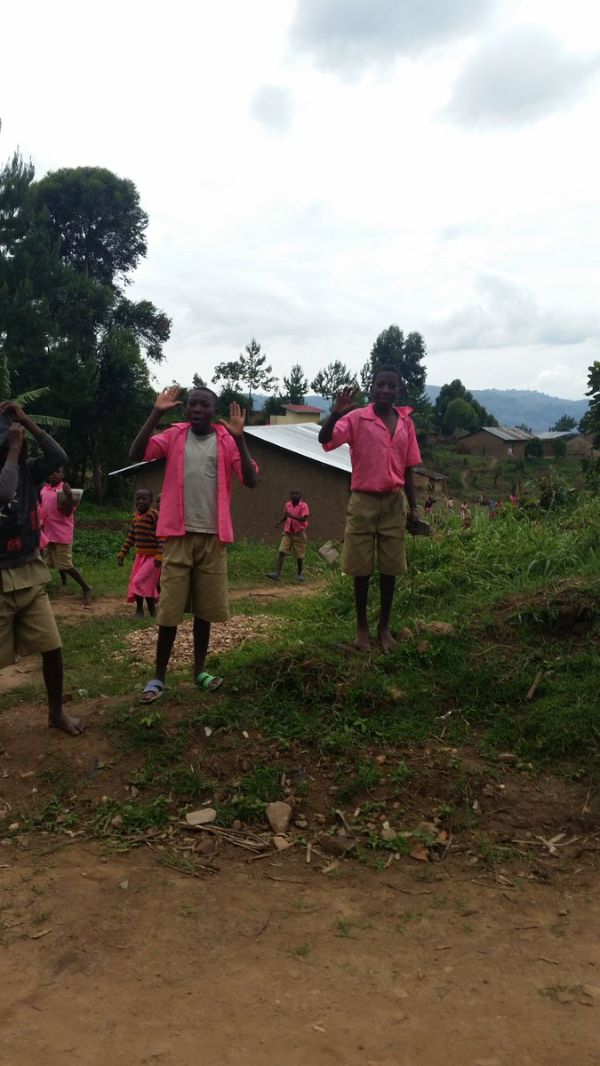 The local kids in Uganda greeted us at every corner. A simple wave back and you'd make they're day!