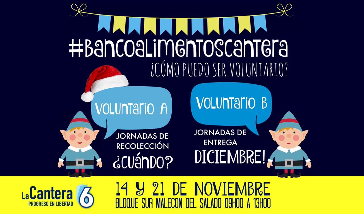 Pilaaaas bocabierta ponte 11 con esas donaciones, apoya ahi #BancoAlimentosCantera @LaCanteraEC
