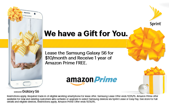 sprint4352's tweet photo. Enjoy a year of Amazon Prime when you activate service on select Samsung devices. #employee https://t.co/c7ON11k0TW https://t.co/DT45sG3qty