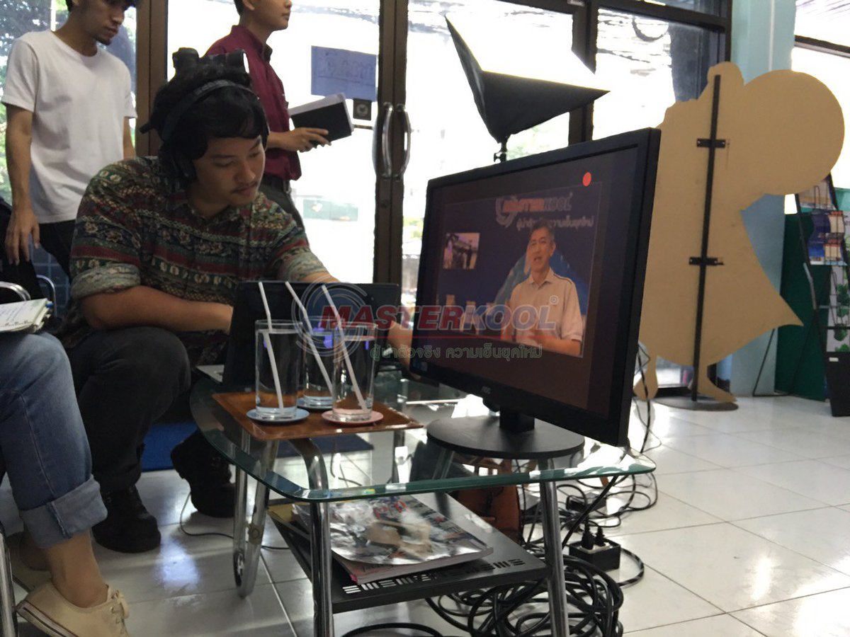 MasterkoolFan's tweet photo. เช้านี้มีถ่าย VDO แนะนำบริษัทฯ กันด้วยนะคะ เตรียมพร้อมมาสเตอร์คูลได้รับรางวัล "นักปีนเขานวัตกรรม" จาก สวทช. https://t.co/kQdydTkImv