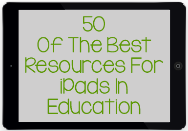 fle_media's tweet photo. 50 Of The Best Resources For iPads In Education #AppleNation #ActiveLearning #FocusedPlay https://t.co/kmzGDN0AZl https://t.co/hYL8HIAeHo