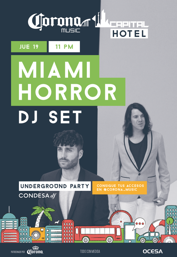 HypeAndTracks's tweet photo. ¡The Drums, Speedy Ortiz, Miami Horror, y más, en Corona Capital Hotel! Conoce los detalles: https://t.co/x3tNskNMD2 https://t.co/QmAbpHdUzW