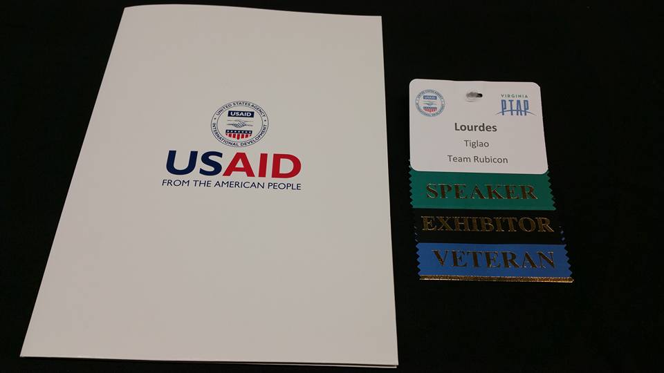 Lourdes_AfVet's tweet photo. Honored to speak at @USAID's inaugural #VISBOC conference today for @TeamRubicon- Great day with inspiring people! https://t.co/PotuRh4bd1