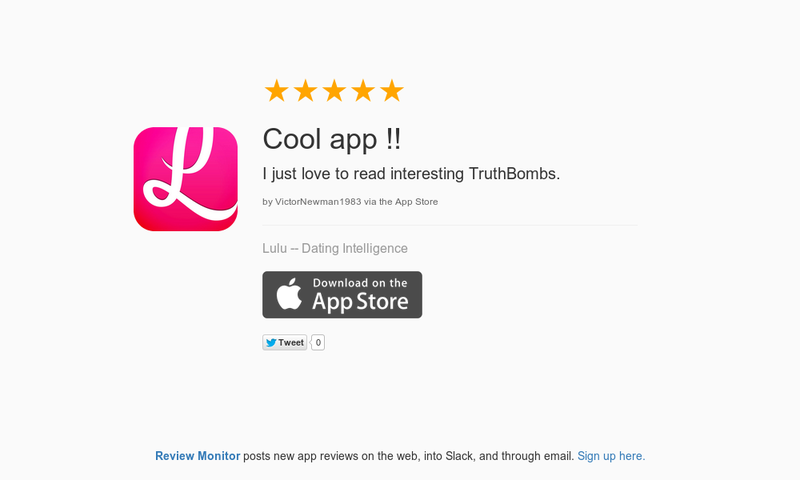 lulu dating app recenzii