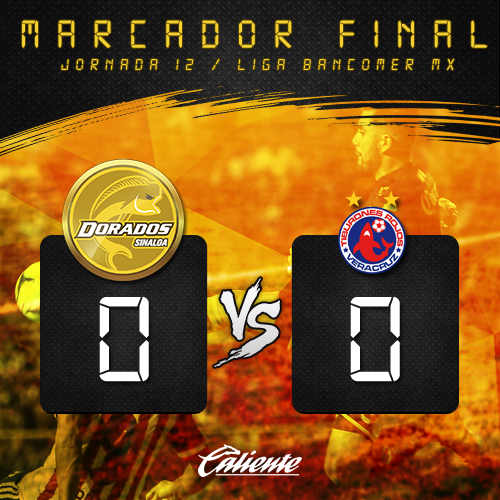 Dorados's tweet photo. Termina el partido en el #EstadioBanorte, #Dorados iguala 0-0 ante @ClubTiburones en la F12 de la @LIGABancomerMX. https://t.co/2yb75qrRYo
