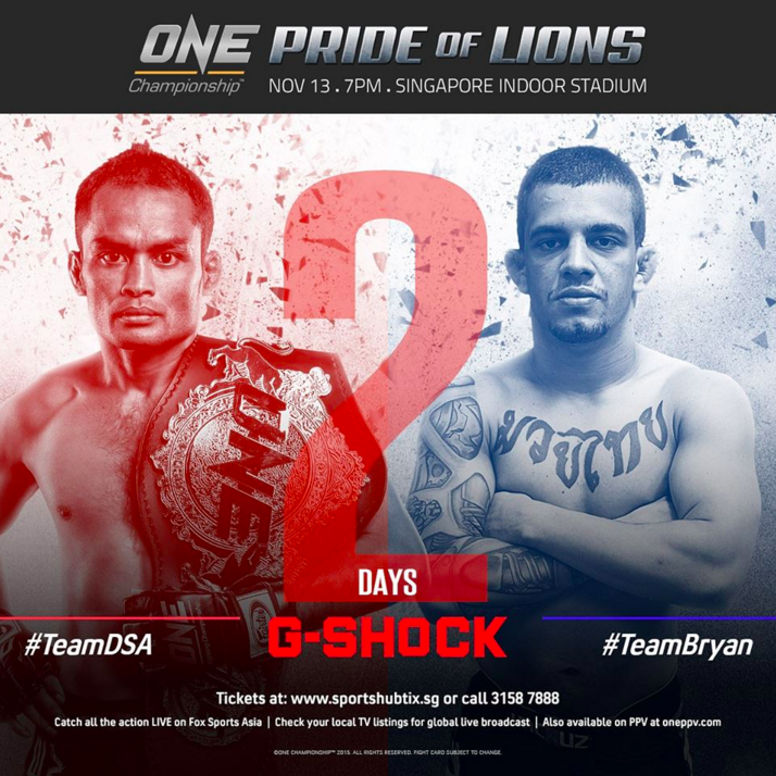 brittanyonefc's tweet photo. 2 DAYS TO GO! #ONEFightNight #Singapore #Leggooo https://t.co/AXMUT7YE0p