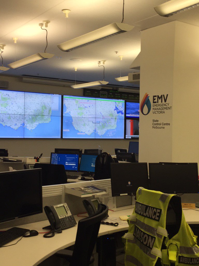 AFACnews's tweet photo. Thank you to @vicemergency for showing our Urban Operations Group around the state control centre this afternoon! https://t.co/nRnJnFsD8y
