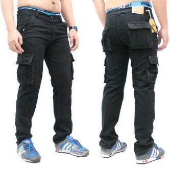 Cargo Panjang Hitam. Size 28 s/d 34. IDR 140K. Minat? PIN: 7580219C / SMS-WhatsApp: 089612232263 / Line: shopcelana.