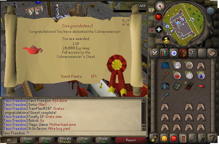 Faux_Freedom's tweet image. 7th Time on OSRS. This time on #DeadmanMode