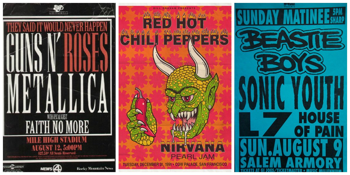 These '90s gig posters are too good to be true http://fasterlouder.jun...