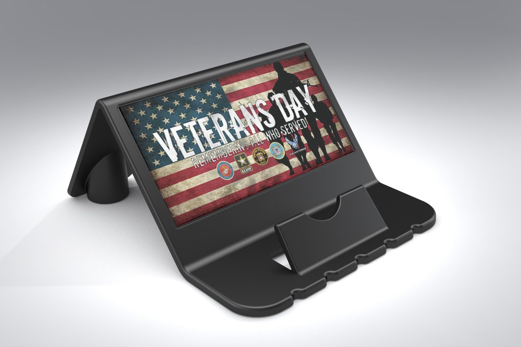 FoneStand's tweet image. In observance of Veterans Day #VeteransDay #VeteransDaySalute