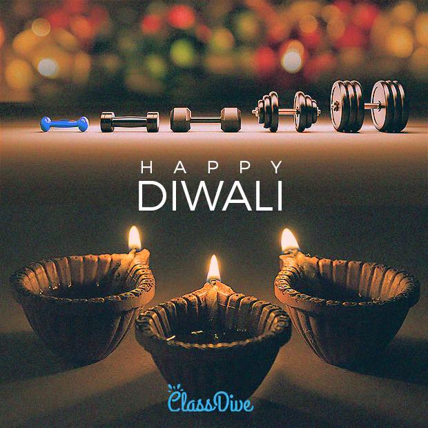 ClassDive's tweet image. Let it all #shine on.
#HappyDiwali to you and your family. #Dubai #DubaiFitness