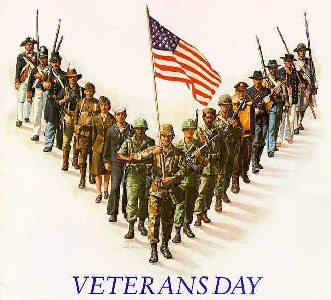 Thank you Veterans!