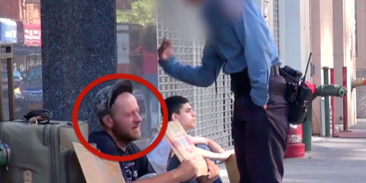 警官に叩かれても黙っていたホームレス男性。でも後ろの少年のとった行動に、彼の涙は止まらなくなった。 imishin.jp/homeless-vs-ki…