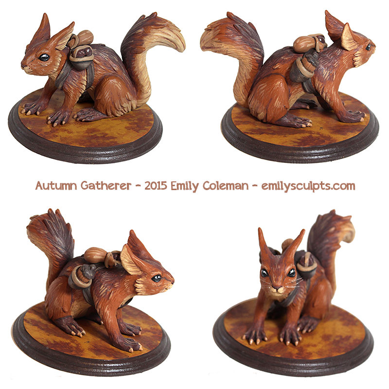 Autumn Gatherer by emilySculpts dlvr.it/CjSN4T
