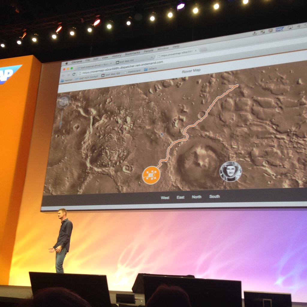 RalfRath's tweet photo. #_bgoerke announced SAP Visual Interaction toolkit #SAPtd https://t.co/vrBscV9Y7o