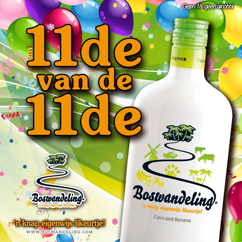 Is Boswandeling ook jouw favoriete Carnavalsdrankje?