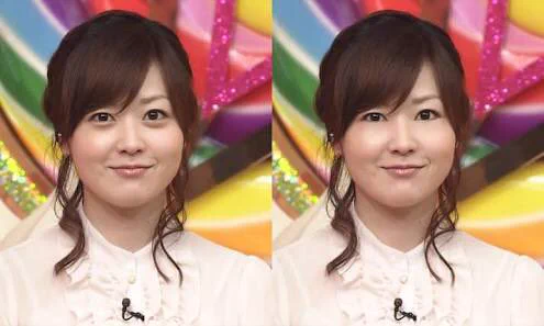 もしも........大島優子の瞳に涙袋がなかったのなら？