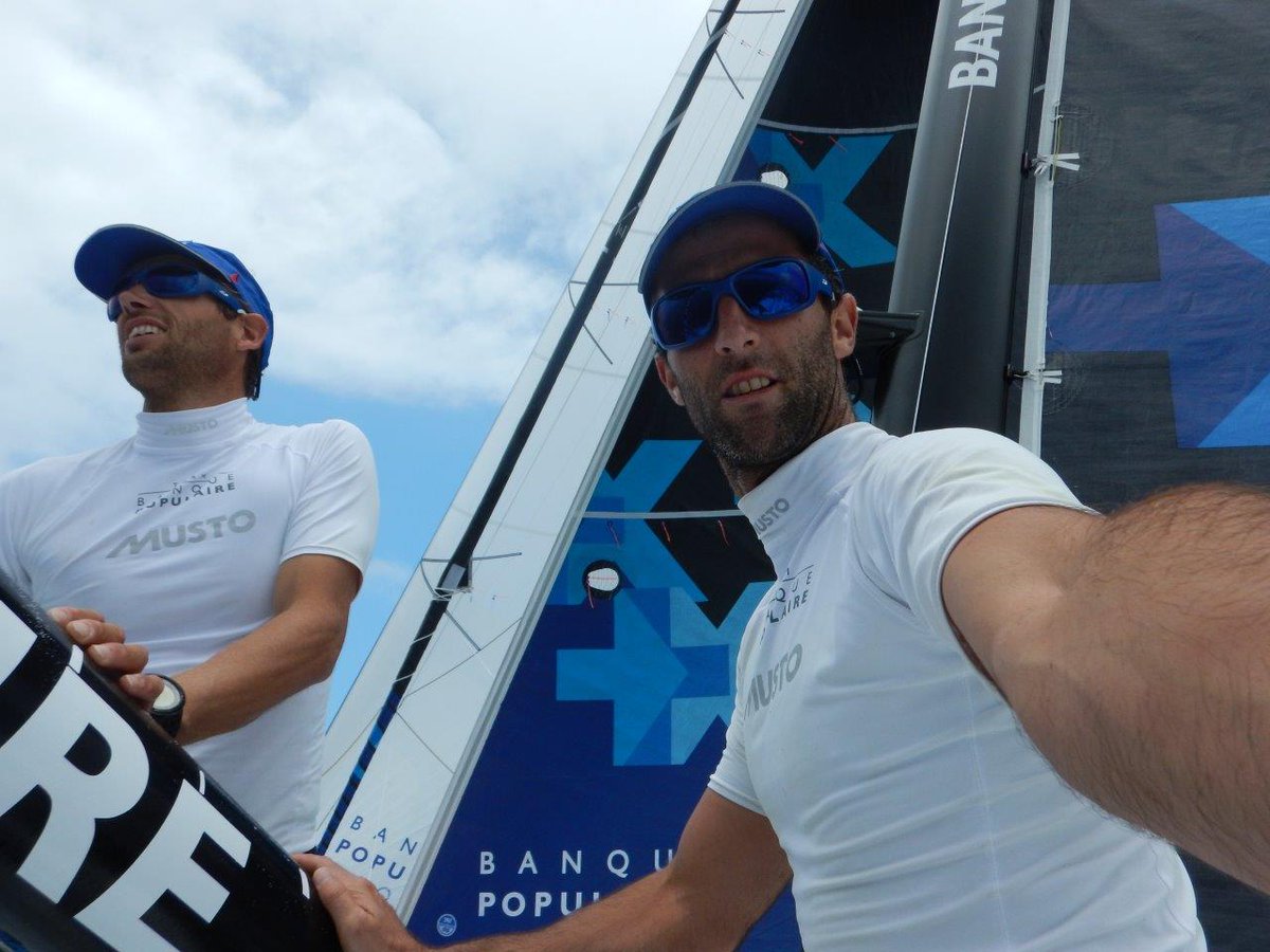 VoileBanquePop's tweet photo. [A Lire] Le dernier jour en mer du duo du Mono Banque Pop VIII ! #TJV2015 #AllezBanquePop - https://t.co/GmpThy2PJk https://t.co/8kGQXzdl2V