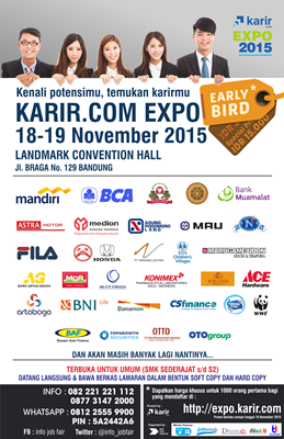 Jatinangorku's tweet photo. Kenali potensimu dan temukan karirmu di https://t.co/vqz7RqlwTe Expo. 18-19 Nov di Landmark Braga @info_jobfair  https://t.co/wlTLiATRTU