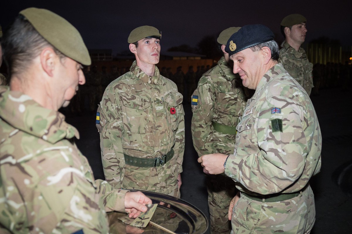ex-MediaOfficer (@mediaoffr) on Twitter photo During his visit Comd Fd Army took time to promote <a href="/1pwrr/">1 PWRR</a> soldiers in an unique evening parade <a href="/rhqpwrr/">Regt Sec, RHQ PWRR</a> <a href="/BFBSGermany/">BFBS Germany</a> During his visit Comd Fd Army took time to promote <a href="/1pwrr/">1 PWRR</a> soldiers in an unique evening parade <a href="/rhqpwrr/">Regt Sec, RHQ PWRR</a> <a href="/BFBSGermany/">BFBS Germany</a>