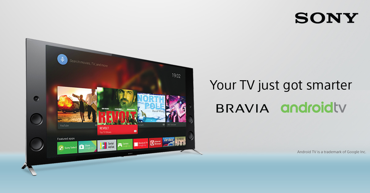 Think of the experiences you love on your smartphone or tablet. Now enjoy them bigger and better than ever on BRAVIA