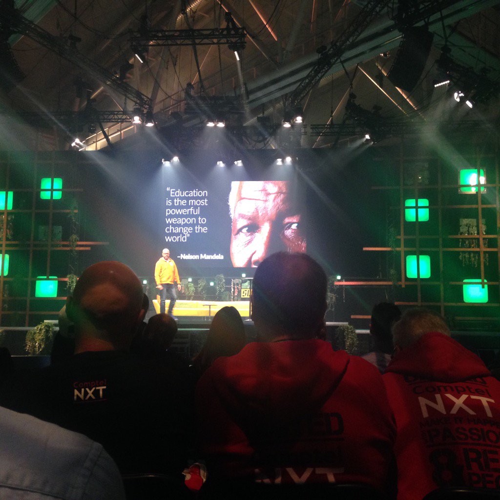 jollytrottermel's tweet image. #Education is the most powerful weapon. #nelsonmandela #funzi #slush2015