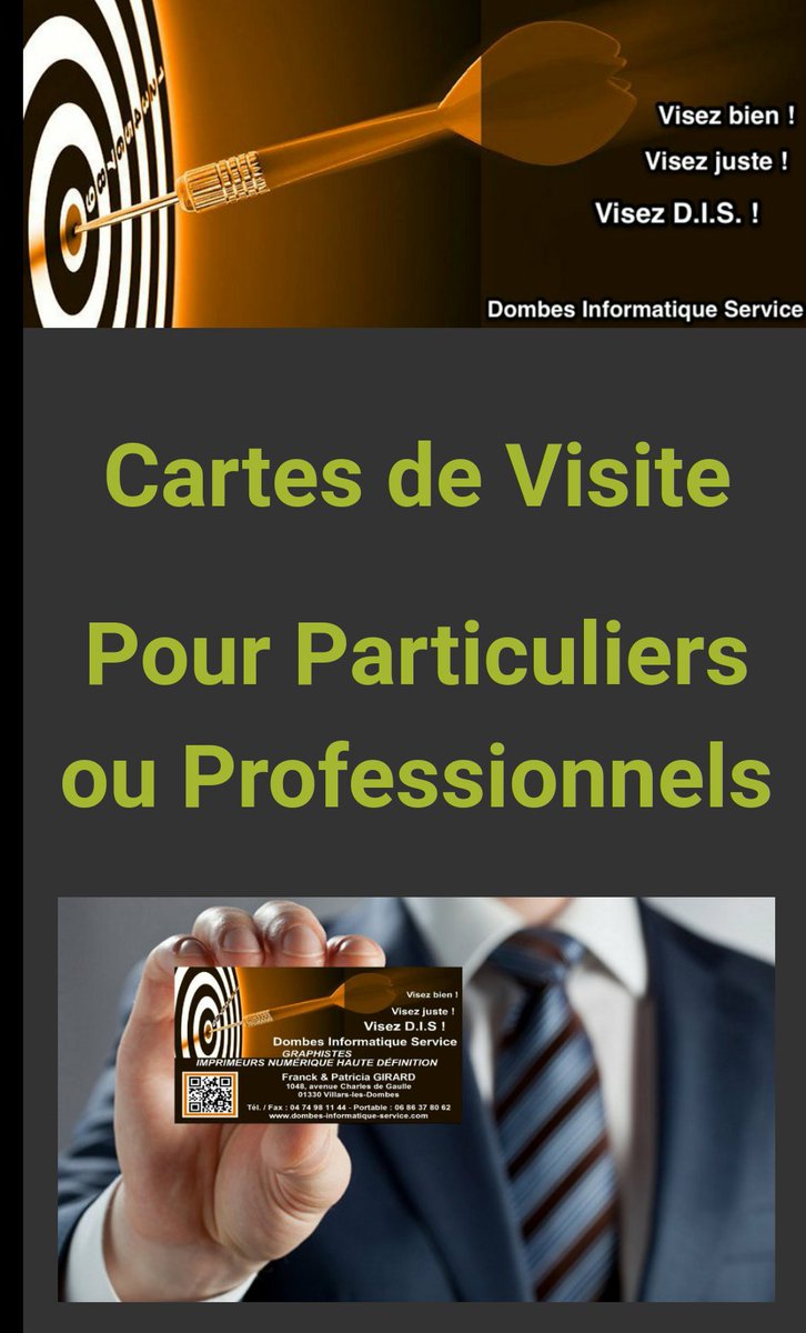 FunCommunity01's tweet image. Nouvelle présentation ! 
Nouvelles Promotions !!! 😉 
dombes-informatique-service.com/cartes-de-visi…