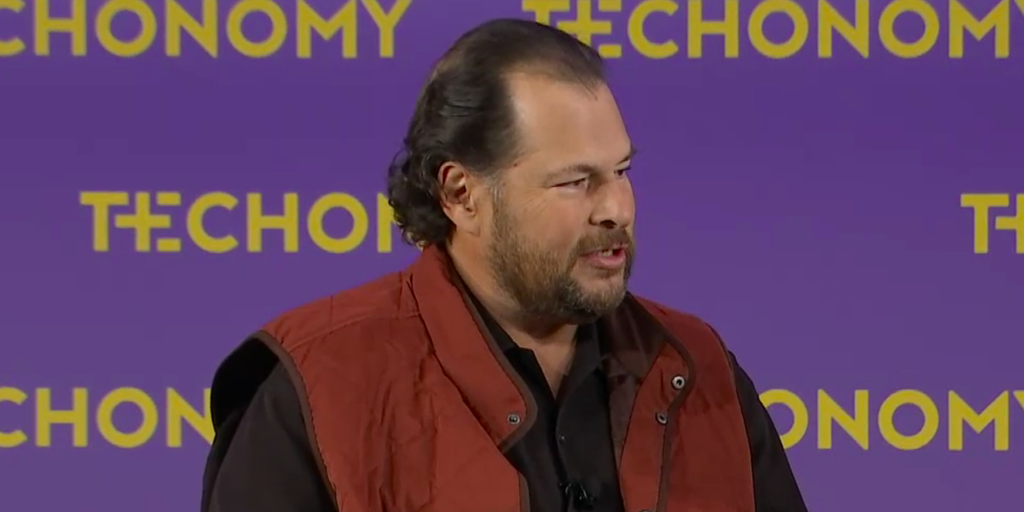 BusinessInsider's tweet photo. Billionaire CEO Marc Benioff on the important topic every business school fails to teach https://t.co/7cv0hdKONz https://t.co/vsFiwdyXDm