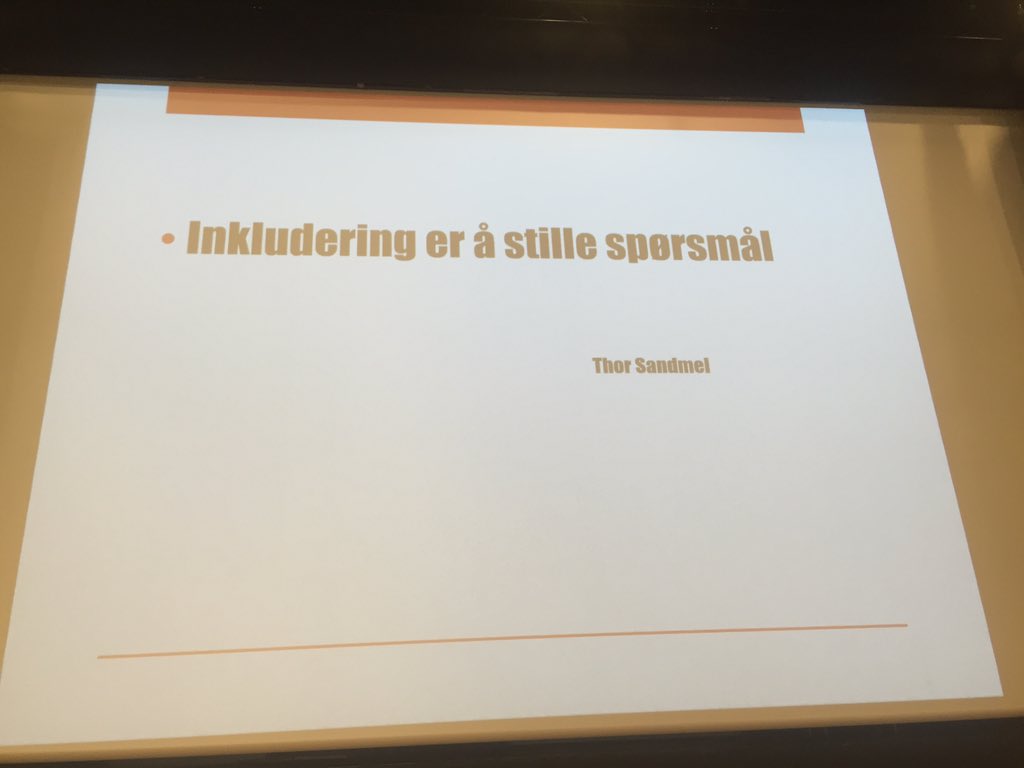 AnneHeian's tweet photo. #inkludering (Lise Lundh, mor til et barn med sammensatte vansker) https://t.co/utps5dm0qR