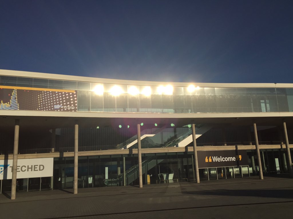 AnSeifried's tweet photo. #SAPtd #SAPTechEd the focal point for every IT professional https://t.co/W9a8SqaYuR