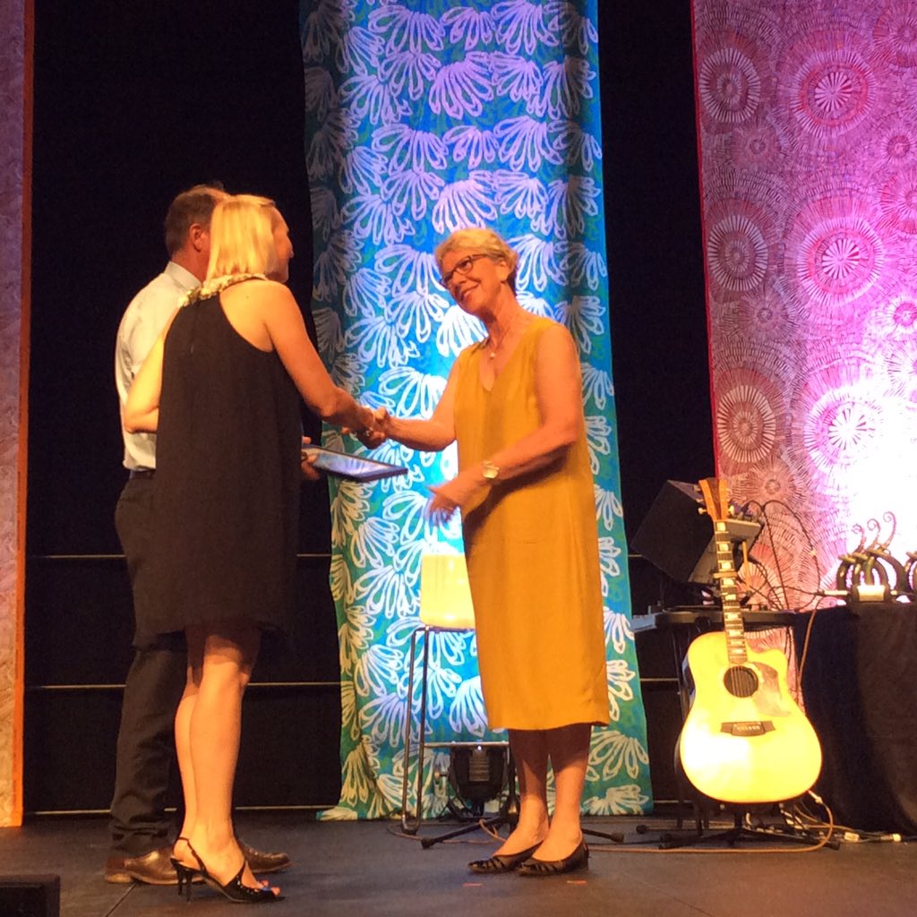 TerritoryNRM's tweet image. A very big congrats to Steve and Bec Cadzow winners of the NT Landcare Innovation in Sustainable Farm Practices