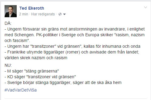 Tedekeroth's tweet photo. Hyckleriet bland PK-politiker: hackade på andra DÅ, men gör samma sak NU. #svpol #VadVarDetViSa #sd2018 https://t.co/y1DQzUwn8p