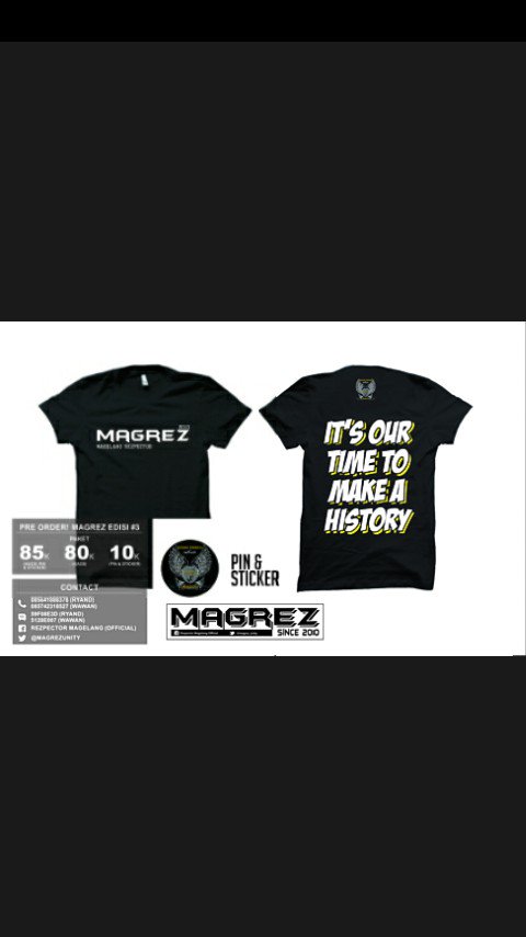 MagrezUnity's tweet image. New Tshirt MAGREZ ITS OUR TIME TO MAKE A HISTORY #3