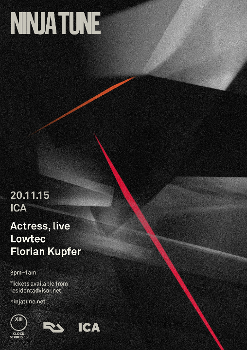 NEXT WEEK // <a href="/ctress_a/">AZD</a> (Live) w/ Lowtec &amp; @TCLR_Records' Florian Kupfer at <a href="/ICALondon/">Institute of Contemporary Arts</a> found.ee/NTLDN1120