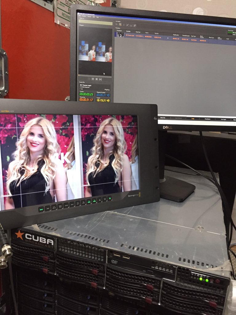 DDP_SuperServer's tweet photo. 4K Playout with Cuba. See it on Air ASIA boot #interbee2015 @PaceMediaDe https://t.co/tNlZd3gNcL