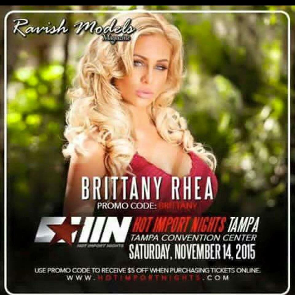 DreamTampa's tweet photo. This Sat @hotimportnights our fav #Playboy #Model @brittanyrhea_ is backk! @RavishModelsMag #HINmodels #Ravishmodels https://t.co/xxqPzH2xyh