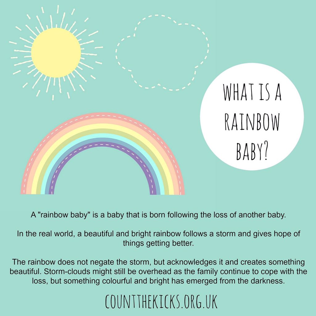 Kicks Count On Twitter What Is A Rainbow Baby Rainbowbaby