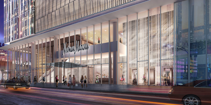 neimanmarcus's tweet photo. It's official! We are partnering with Janson Goldstein LLP for NM Hudson Yard, coming in Fall 2018. https://t.co/GijgLmo6nr
