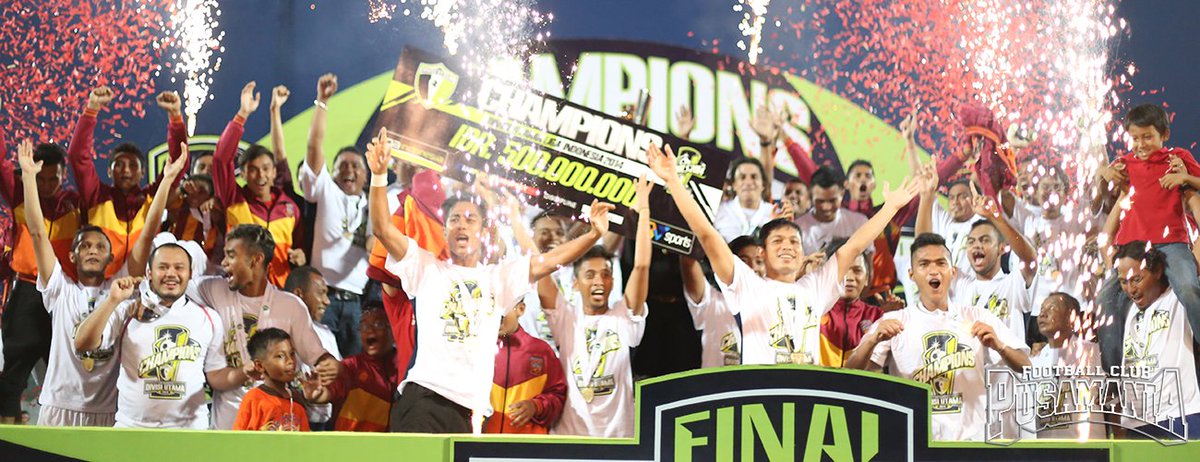 #OnThisDayPBFC (27 Nov 2014) #WeMakeHistory PBFC Kampiun Divisi Utama 2014 pusamaniafc.com/news.php?id=484