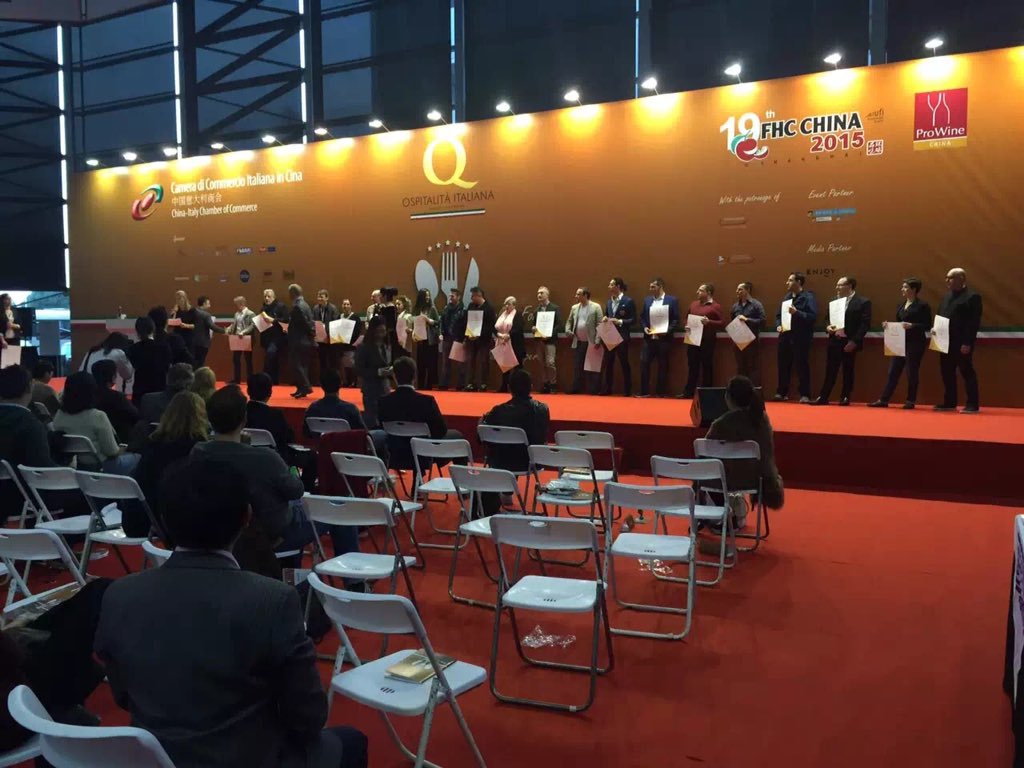 triumphasia's tweet photo. #triumphasia at Food Hospitality China (FHC) 2015 for #CCIC:some pictures of the awarding ceremony https://t.co/vnrgbbVxno