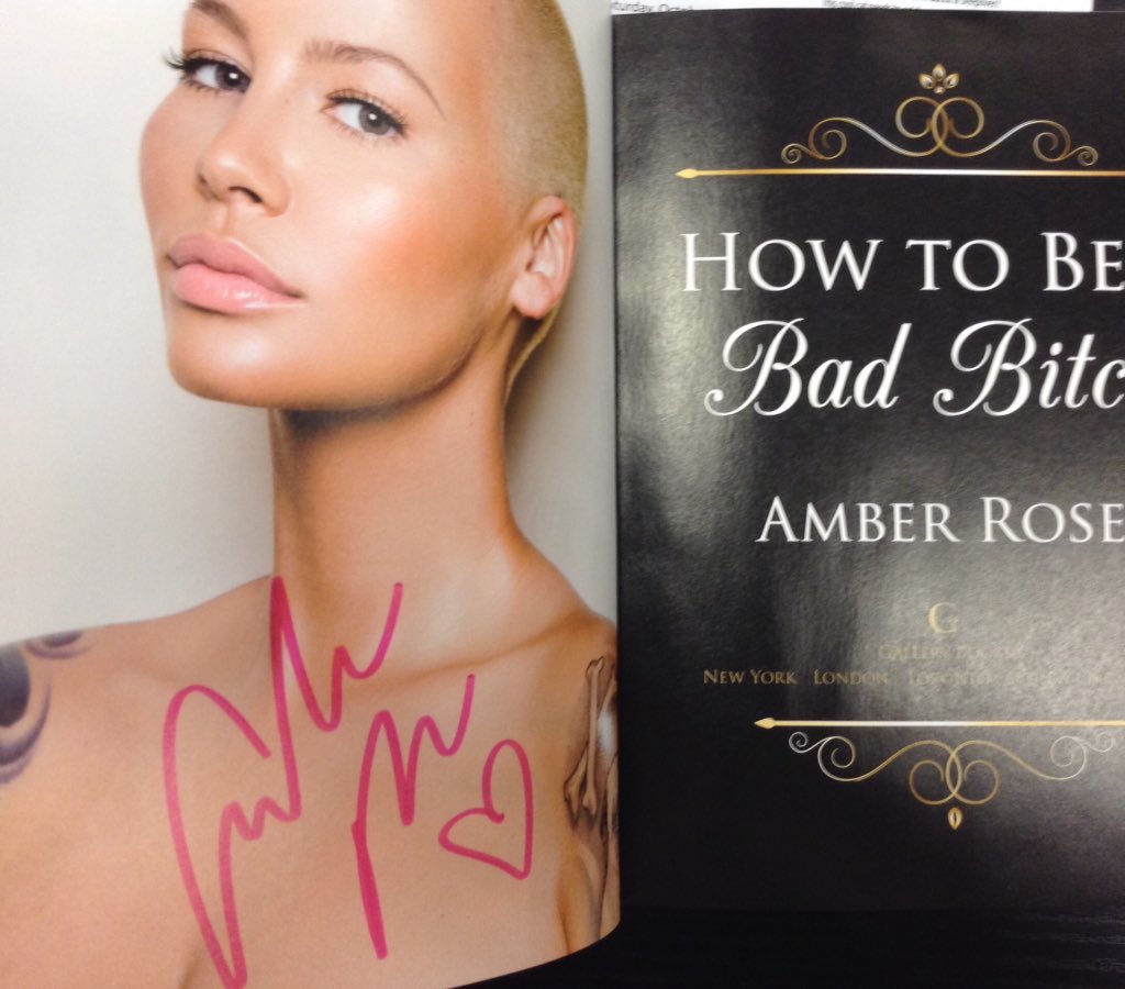 BNTribeca's tweet photo. Get your signed copy of #HTBABB by @DaRealAmberRose . Call us and we'll ship to you. @BNTribeca 212 587 5389 https://t.co/yOubwIW71s