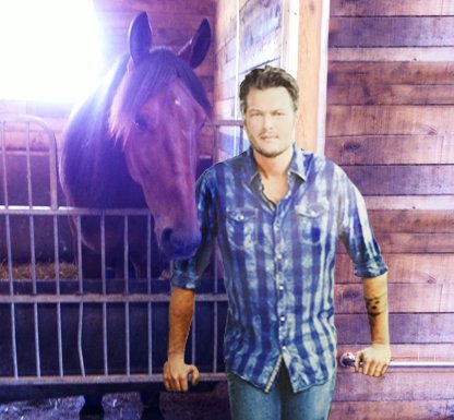 ilovecoolmax's tweet photo. 5,364 km from PEI to NB to PEI to ON to PEI to ON via horse trailer. @BlakeShelton took the scenic route! #Blakefans https://t.co/ncMLQa4Nrx