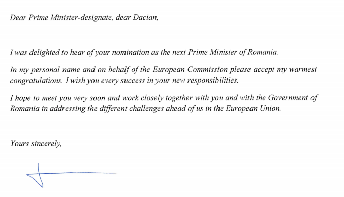 JunckerEU's tweet image. Congratulations Dacian Ciolos on your nomination as the next Prime Minister of Romania