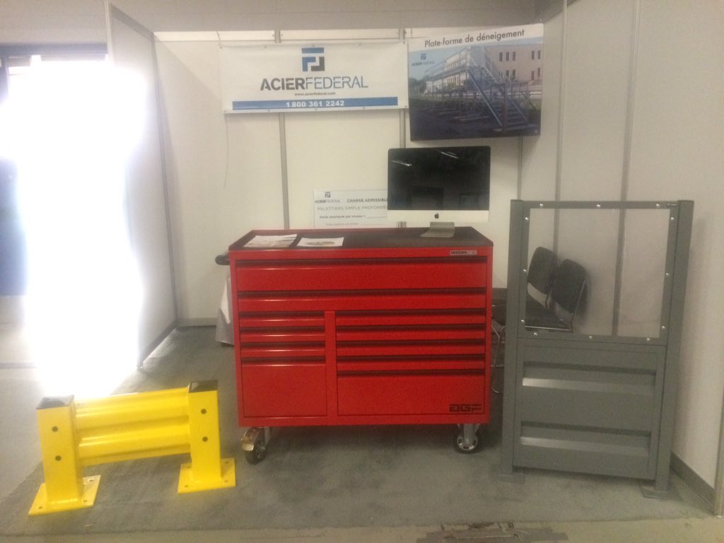 FederalSteel's tweet image. Venez nous voir au Grand Rendez-vous #CSST!!