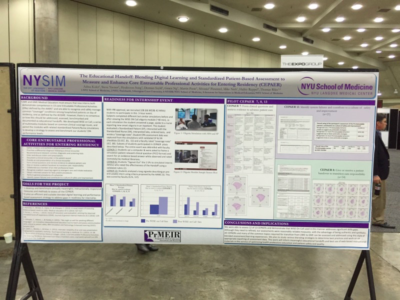 WISEMedEd's tweet photo. Great work from @NYSIMCenter showing the benefit of blended digital learning
#WiseOnCall #AAMC15 @AAMCAnnual https://t.co/GgdJ2Qzy8Z