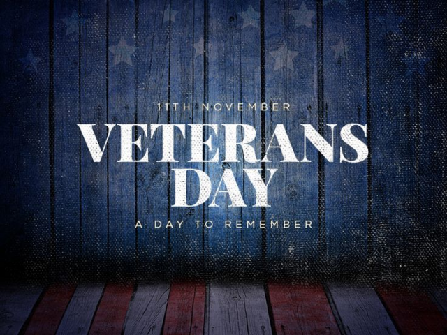 To all our veterans: Thank you for your service!